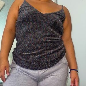 Super cute, sparkly vintage Express tank top